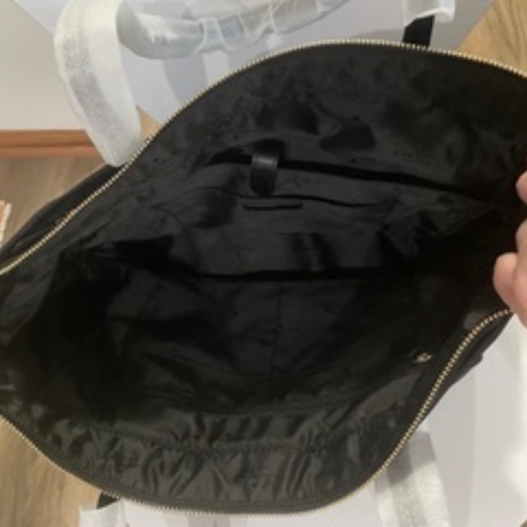 Kate Spade Black Nylon Chelsea Large Tote NWT - Picture 5 of 6